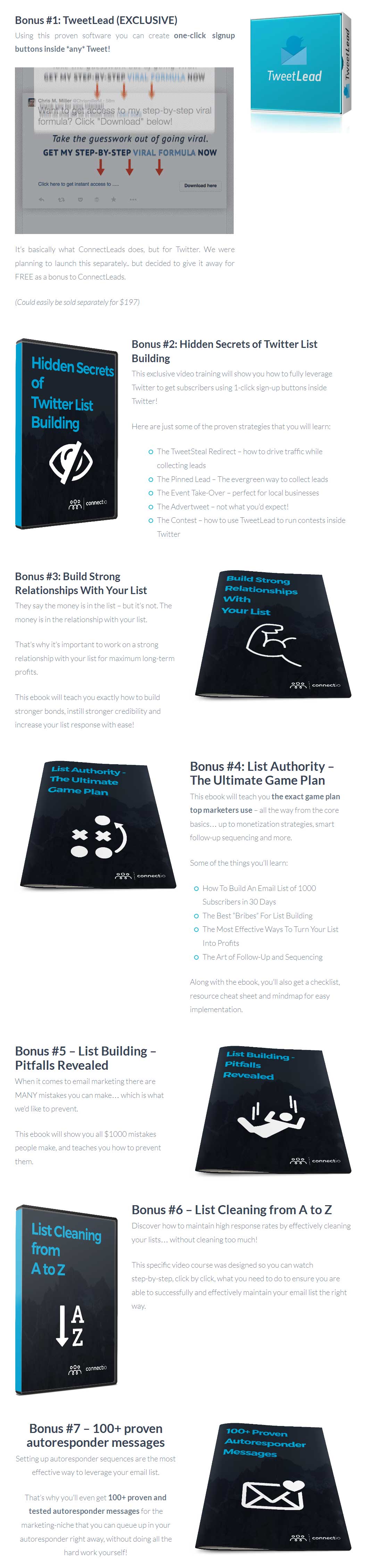 connect leads bonus